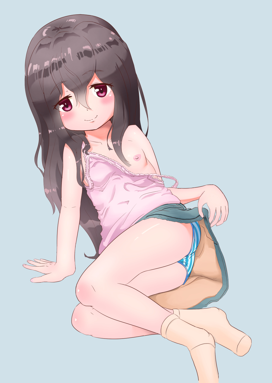 二次ロリ少女のロリパンツ、子供パンツお子様パンツ女児ショーツのかわいい二次エロ画像-25
