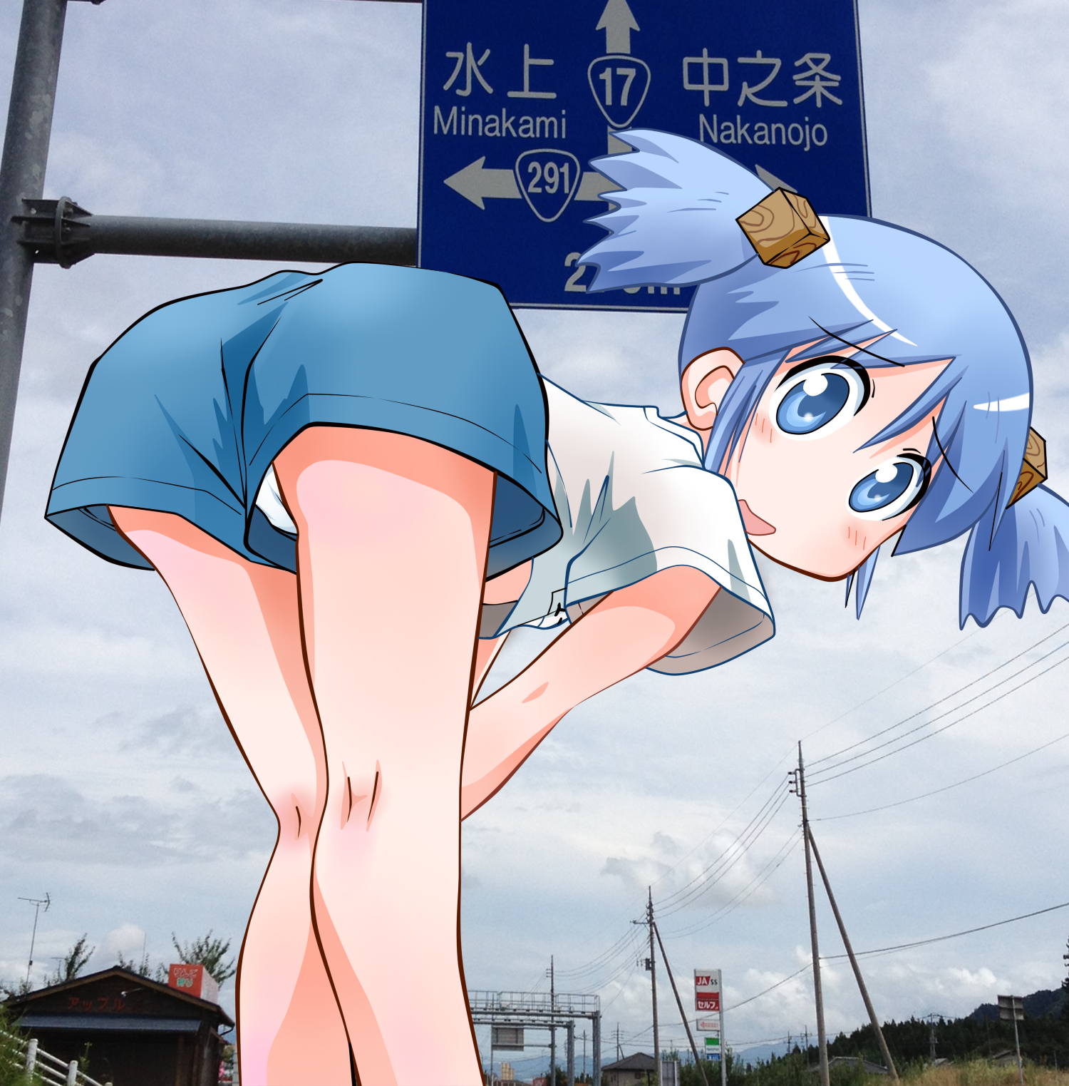 ショートパンツとかの隙間から可愛いショーツがチラリしてるロリ隙パン二次エロ画像-42