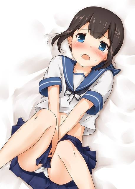 JCやJKぐらいの女の子のじっくりと眺めたいパンチラパンモロしてる二次エロ画像-3