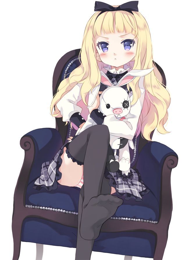 JCやJKぐらいの女の子のじっくりと眺めたいパンチラパンモロしてる二次エロ画像-14