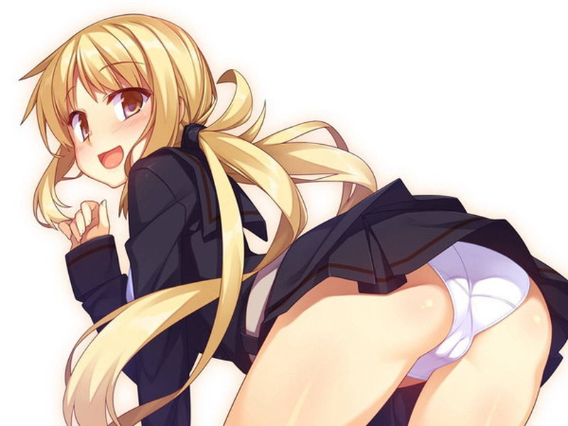 JCやJKぐらいの女の子のじっくりと眺めたいパンチラパンモロしてる二次エロ画像-22