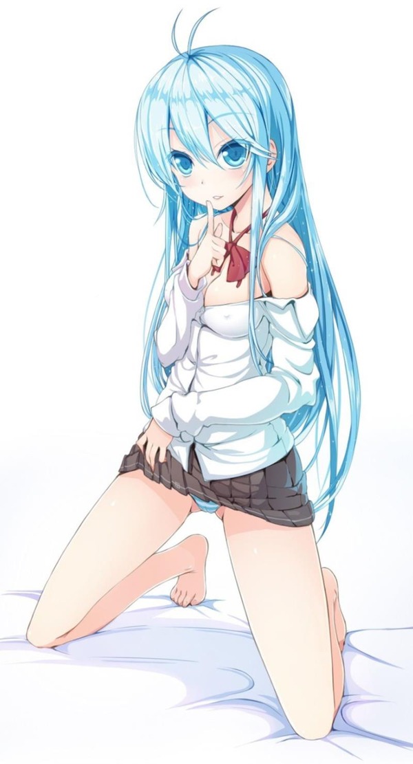 JCやJKぐらいの女の子のじっくりと眺めたいパンチラパンモロしてる二次エロ画像-25