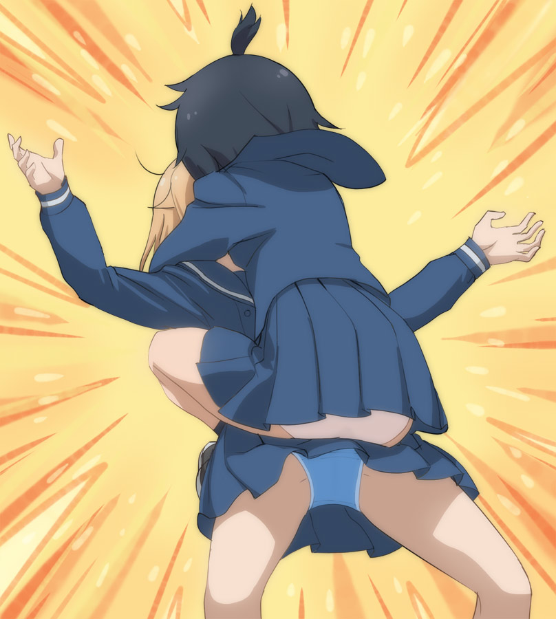 JCやJKぐらいの女の子のじっくりと眺めたいパンチラパンモロしてる二次エロ画像-32