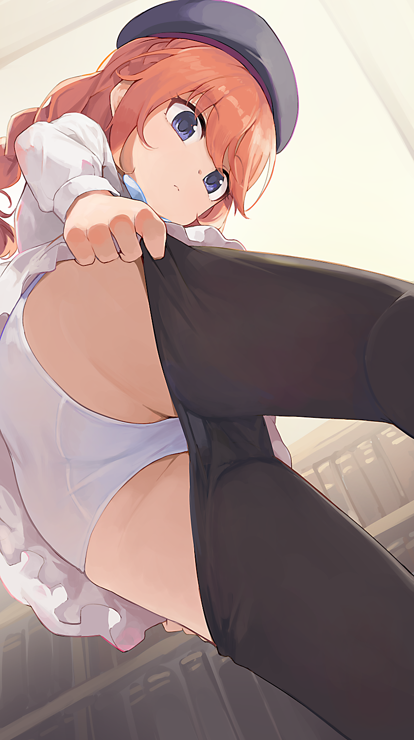 JCやJKぐらいの女の子のじっくりと眺めたいパンチラパンモロしてる二次エロ画像-49