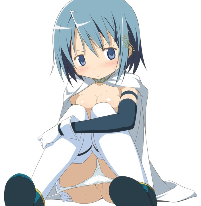 二次ロリ少女のパンツ脱ぎかけ下ろしかけ姿に心と股間が期待で興奮しちゃう二次エロ画像-21