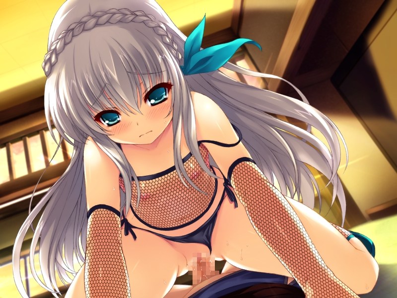 二次ロリ少女をパンツ脱がす間もなく挿入しちゃうずらし挿入ロリ二次エロ画像-18
