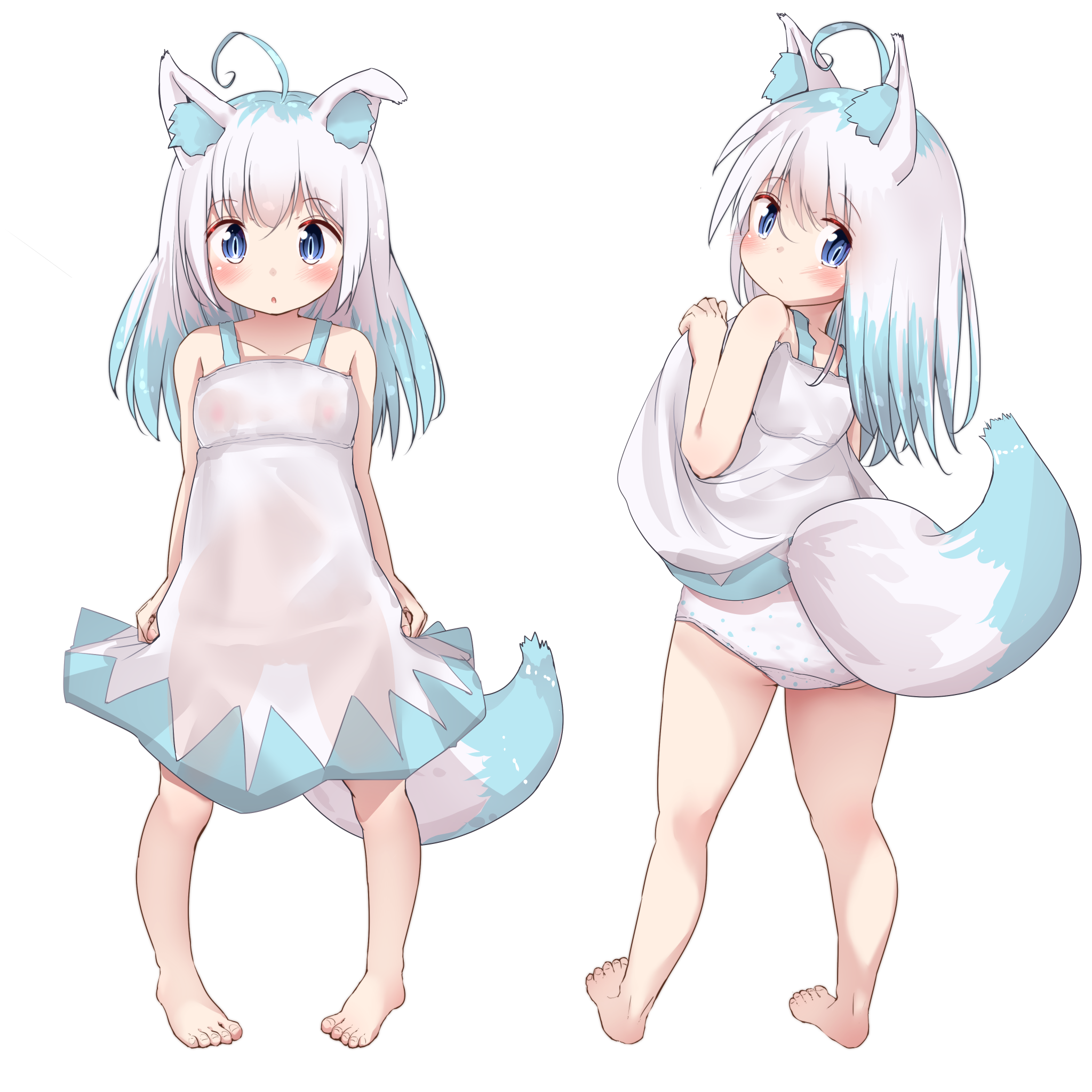 二次ロリ少女のかわいいロリパンツを眺めて来週も頑張る気持ちになるロリパンツ二次エロ画像-37