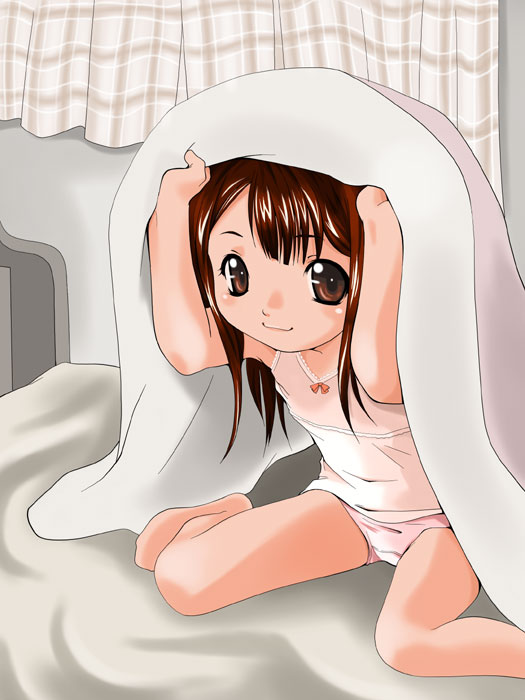 二次ロリ少女のかわいい女児ショーツやロリパンツを見て心を充実させるロリおパンツ二次エロ画像-14