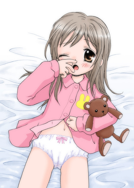 二次ロリ少女のかわいい女児ショーツやロリパンツを見て心を充実させるロリおパンツ二次エロ画像-24