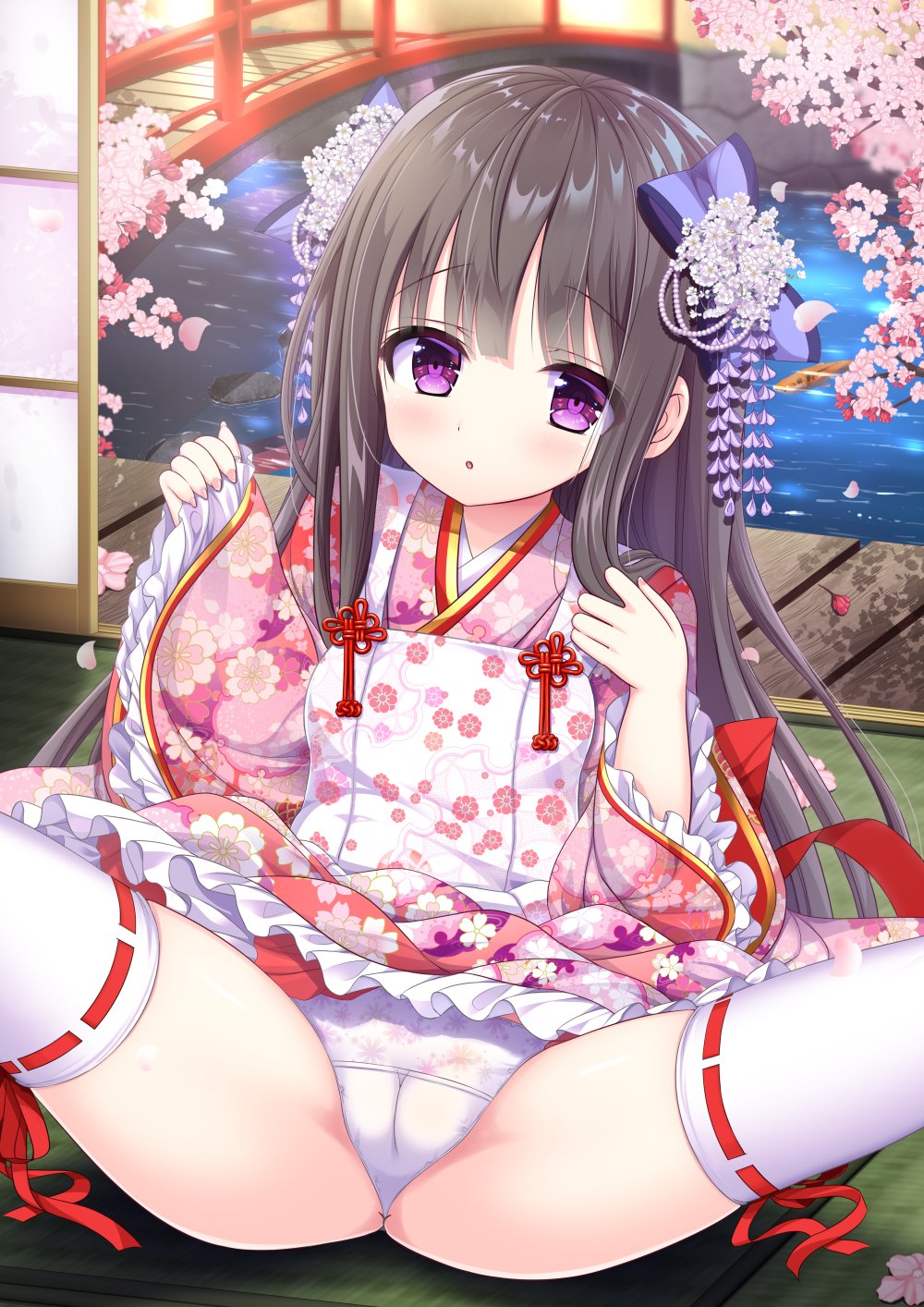 二次ロリ少女のかわいい女児ショーツやロリパンツを見て心を充実させるロリおパンツ二次エロ画像-42