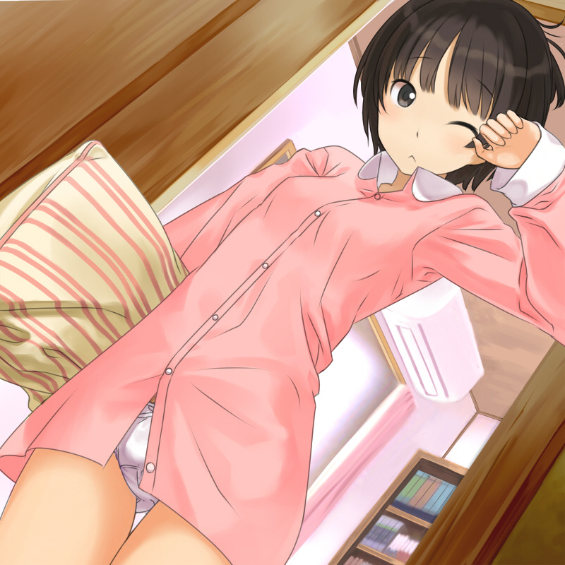 二次微ロリ少女のスケベじゃないんだけど性徴に大切な下着がたまらない二次エロ画像100連発-36