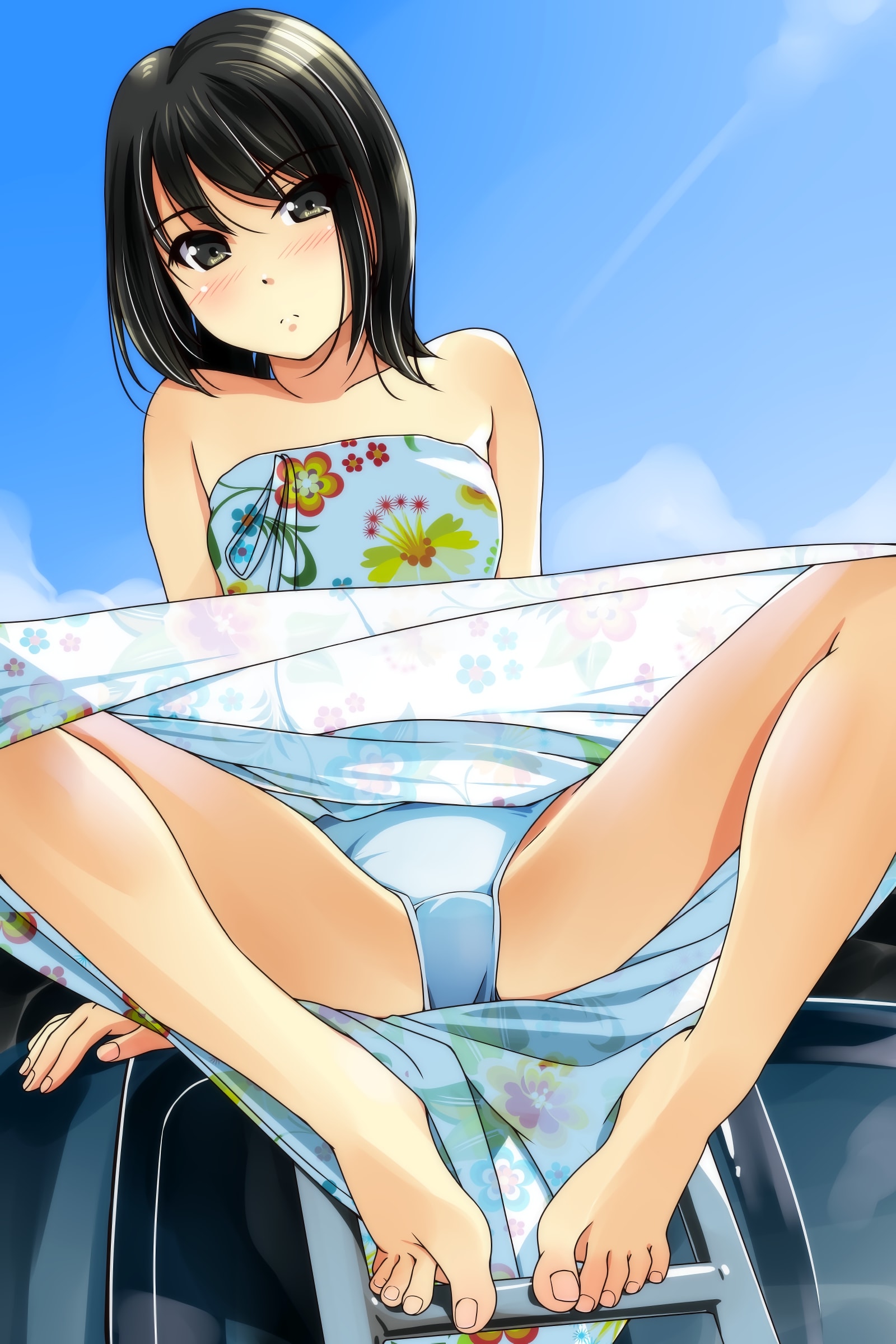 二次微ロリ少女のスケベじゃないんだけど性徴に大切な下着がたまらない二次エロ画像100連発-57