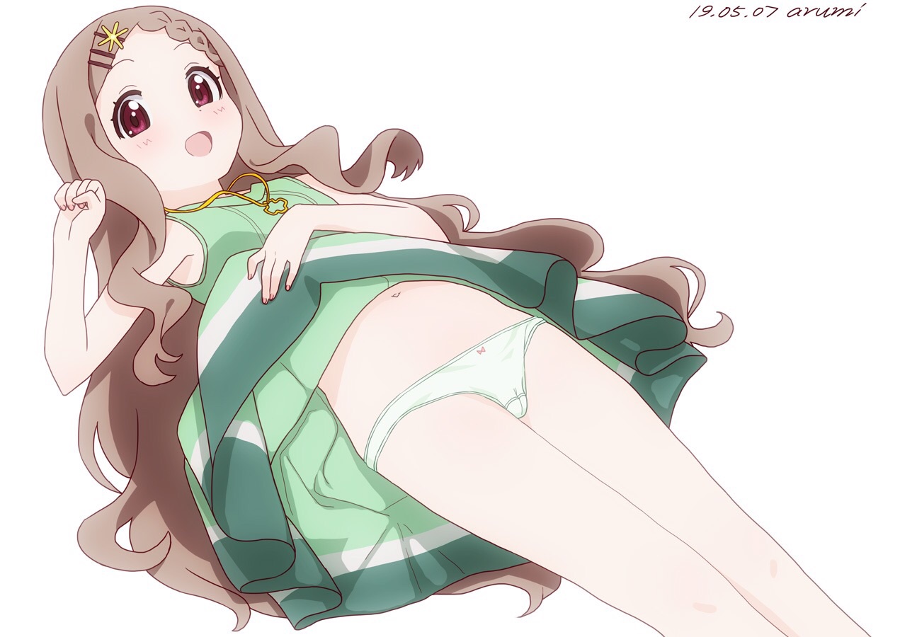 二次ロリ少女のパンツを眺めて楽しみたいロリパンツ女児ショーツの二次エロ画像-18