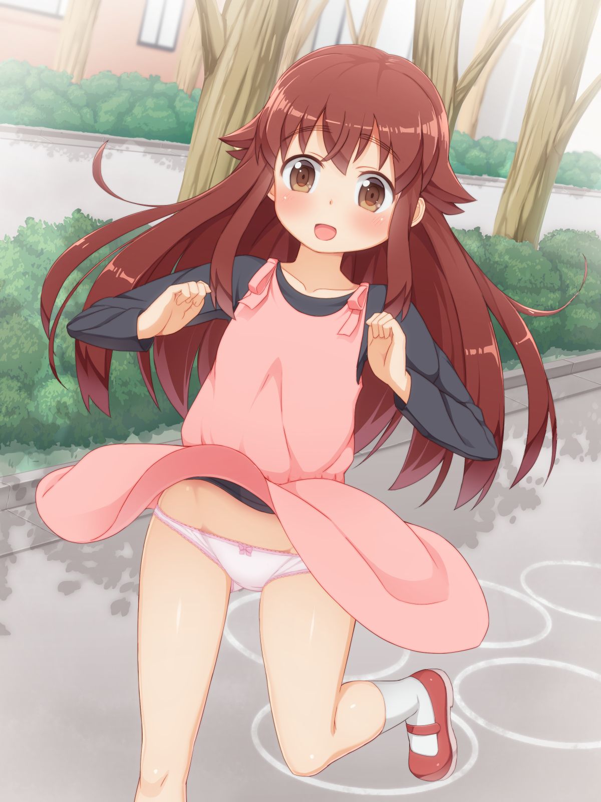 二次ロリ少女のパンツを眺めて楽しみたいロリパンツ女児ショーツの二次エロ画像-20