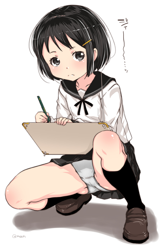 二次ロリ少女のパンツを眺めて楽しみたいロリパンツ女児ショーツの二次エロ画像-28