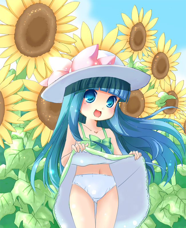 二次ロリ少女のパンツを眺めて楽しみたいロリパンツ女児ショーツの二次エロ画像-33