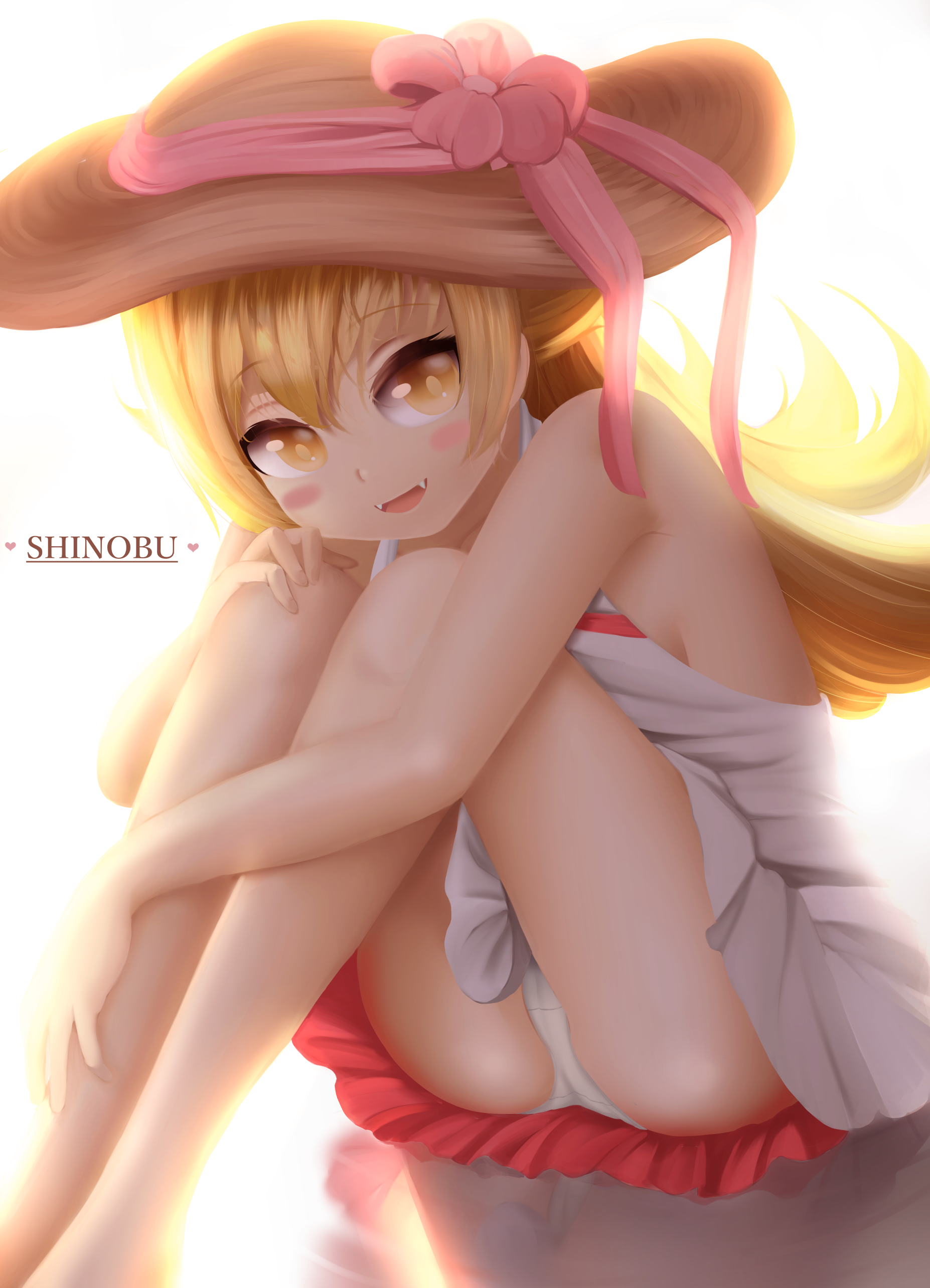 二次ロリ少女のおパンツ下着をじっくりと見られる座りパンチラロリ少女の二次エロ画像-64