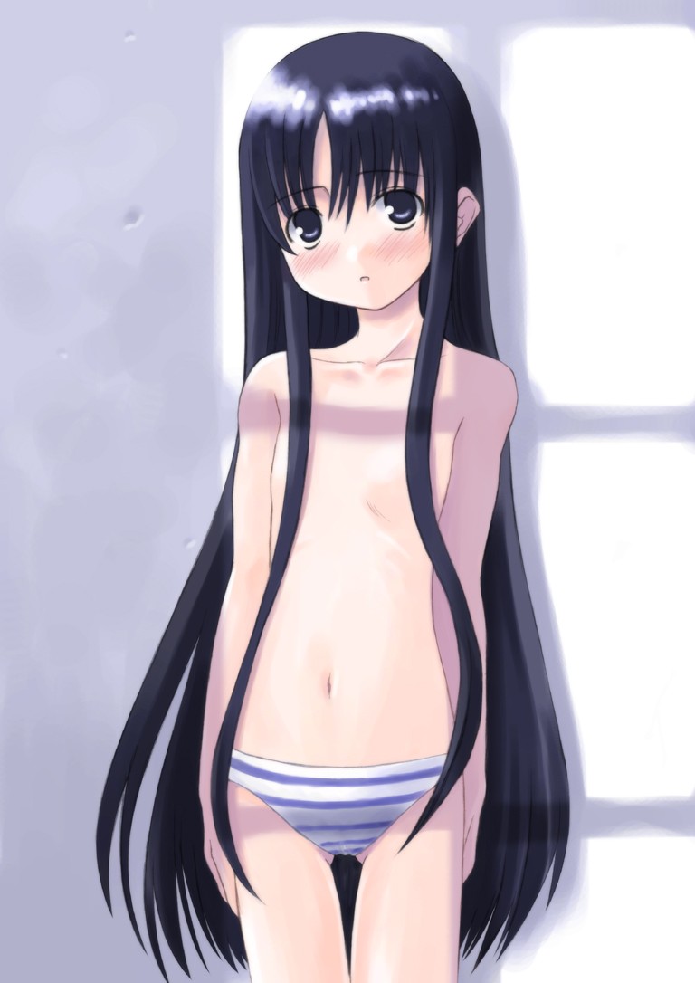 パンイチ女子のおパンツ姿はこの時期寒くないの！？なんて余計な心配をしちゃうパンイチ二次エロ画像-48