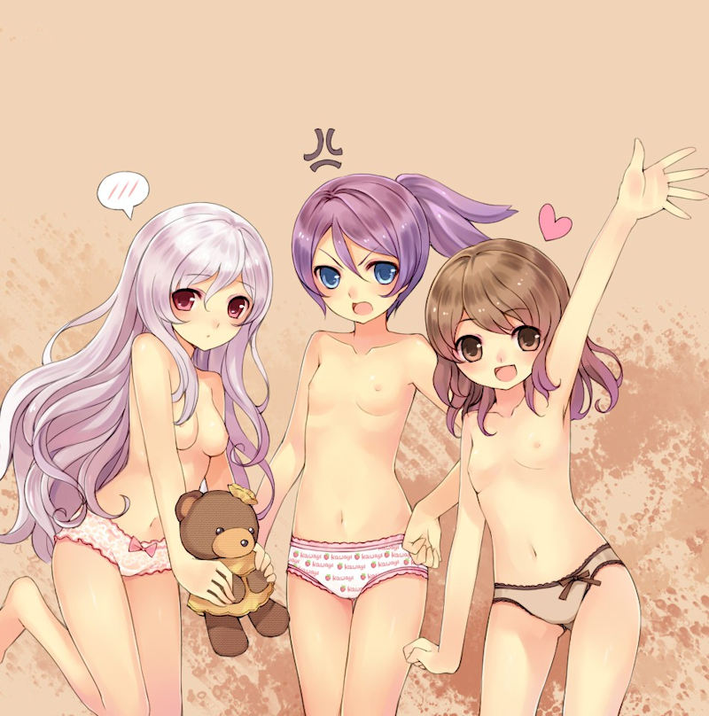 パンイチ女子のおパンツ姿はこの時期寒くないの！？なんて余計な心配をしちゃうパンイチ二次エロ画像-71