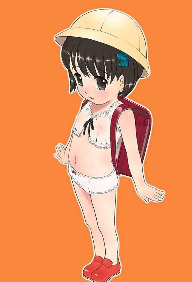 二次ロリ少女の絶滅危惧なシンプル白系女児ショーツをたくさん楽しむためのロリパンこどパン女児ショーツ二次エロ画像-26