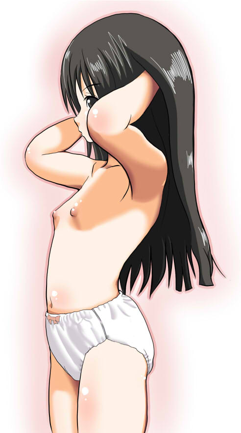 二次ロリ少女の絶滅危惧なシンプル白系女児ショーツをたくさん楽しむためのロリパンこどパン女児ショーツ二次エロ画像-31