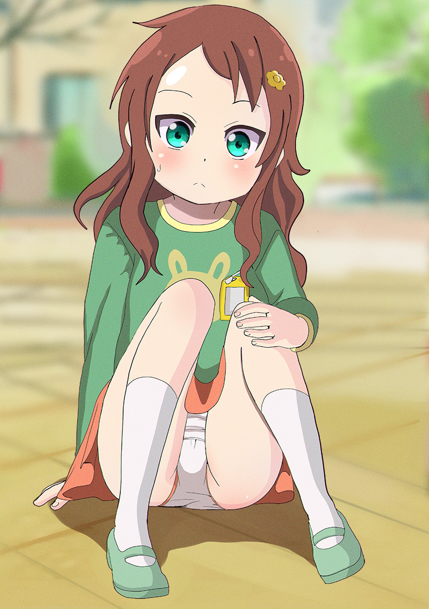 二次ロリ少女の絶滅危惧なシンプル白系女児ショーツをたくさん楽しむためのロリパンこどパン女児ショーツ二次エロ画像-224