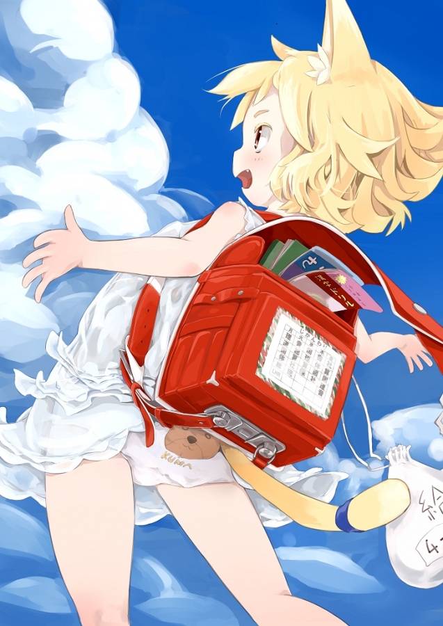 女子小学生のおパンツ様を眺めたい時のためのランドセルJSのこどもパンツ二次エロ画像-32
