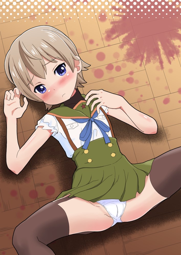 二次ロリ少女のパンツが食い込んで見えるスジに沿って指でなぞりたいロリ二次エロ画-20