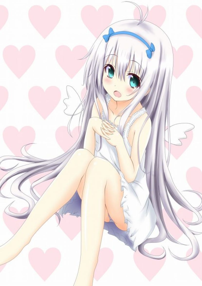 二次ロリ少女の正面しゃがみパンチラはいつ見てもうれしいし癒されるしゃがパンロリ二次エロ画像-6