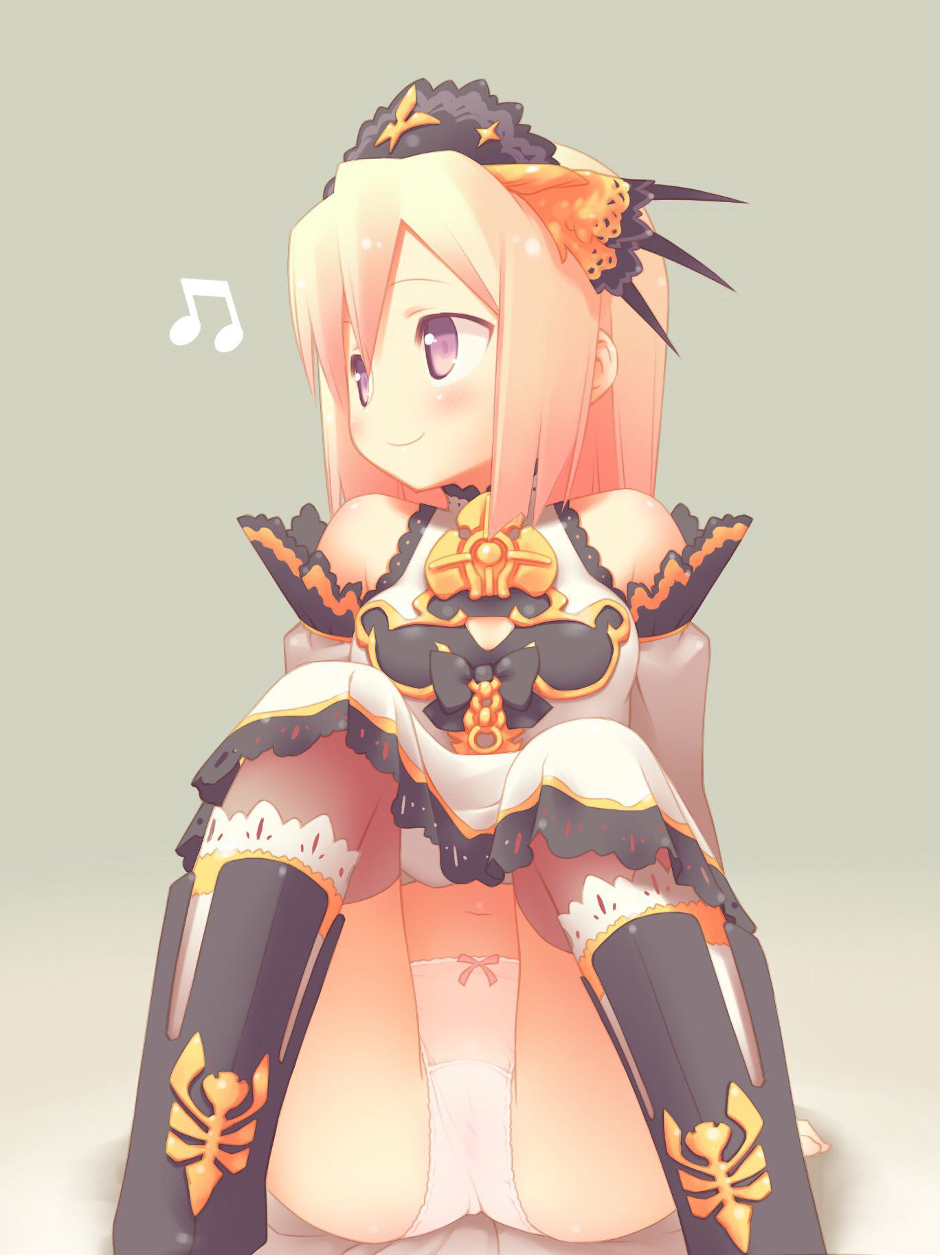二次ロリ少女の正面しゃがみパンチラはいつ見てもうれしいし癒されるしゃがパンロリ二次エロ画像-16
