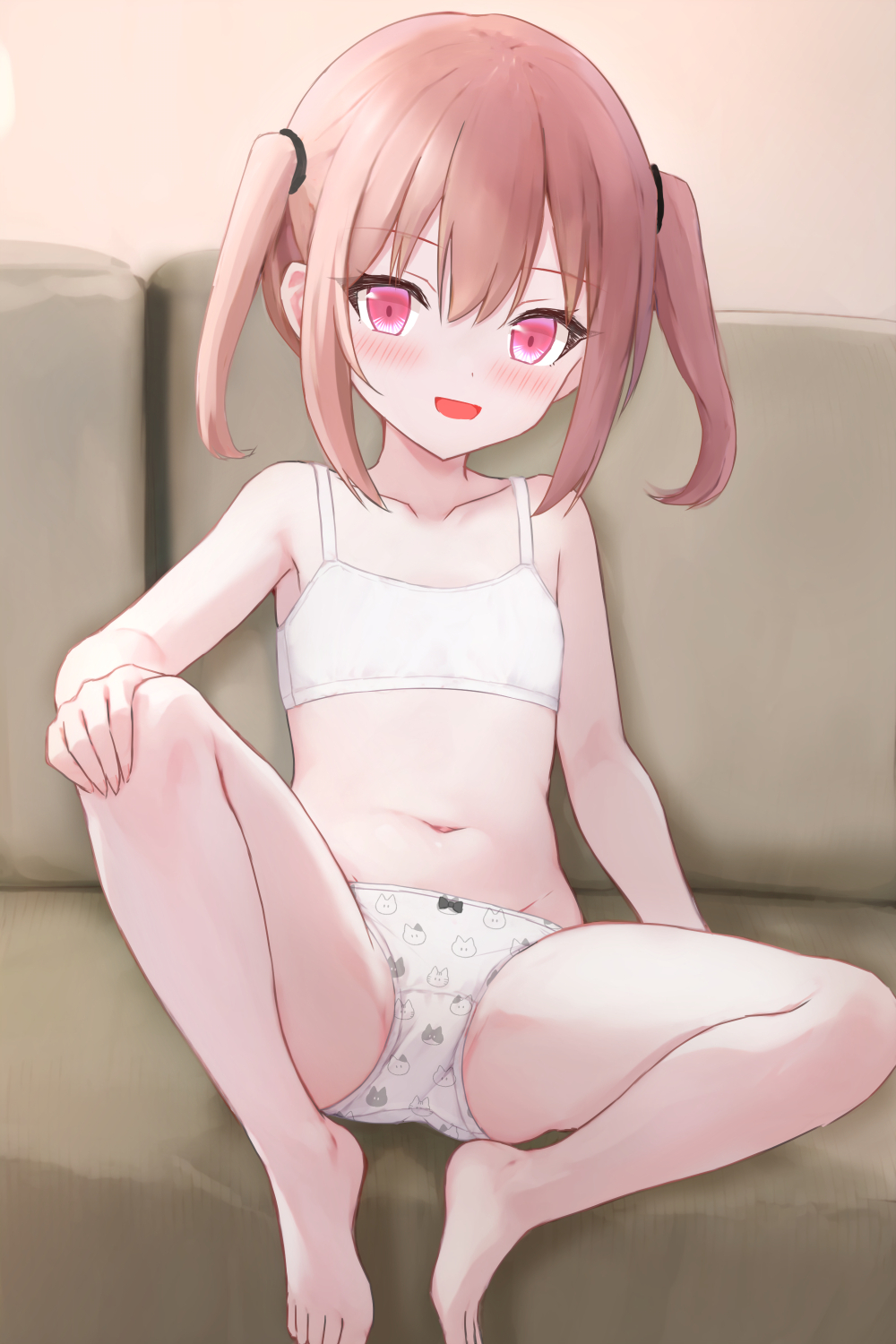 二次ロリ少女のかわいいお子様パンツを見て心癒されるロリ女児ショーツ二次エロ画像-34