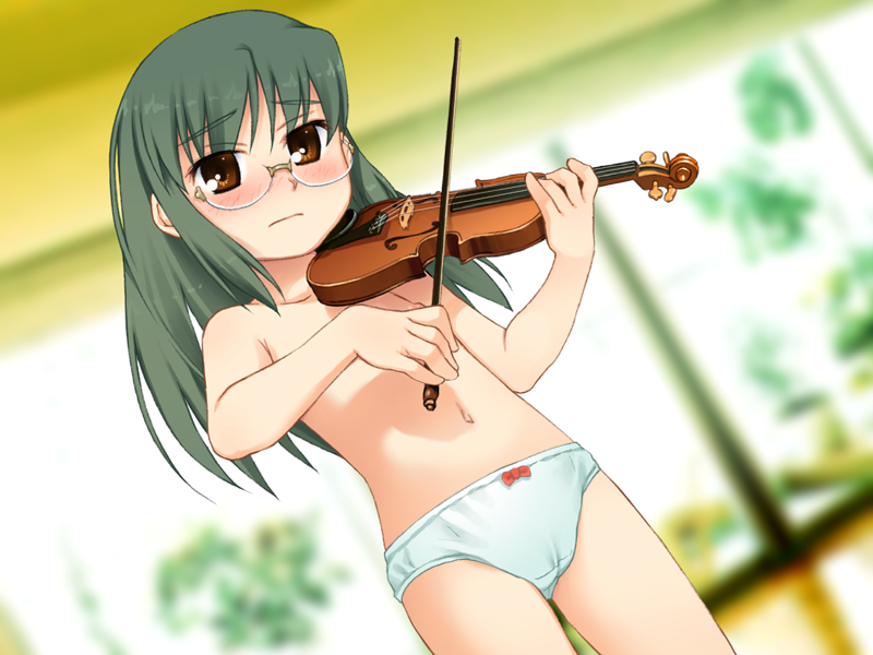 二次ロリ少女の布地大きめな女児ショーツやこどもぱんつに欲情したいロリパンツ二次エロ画像-33