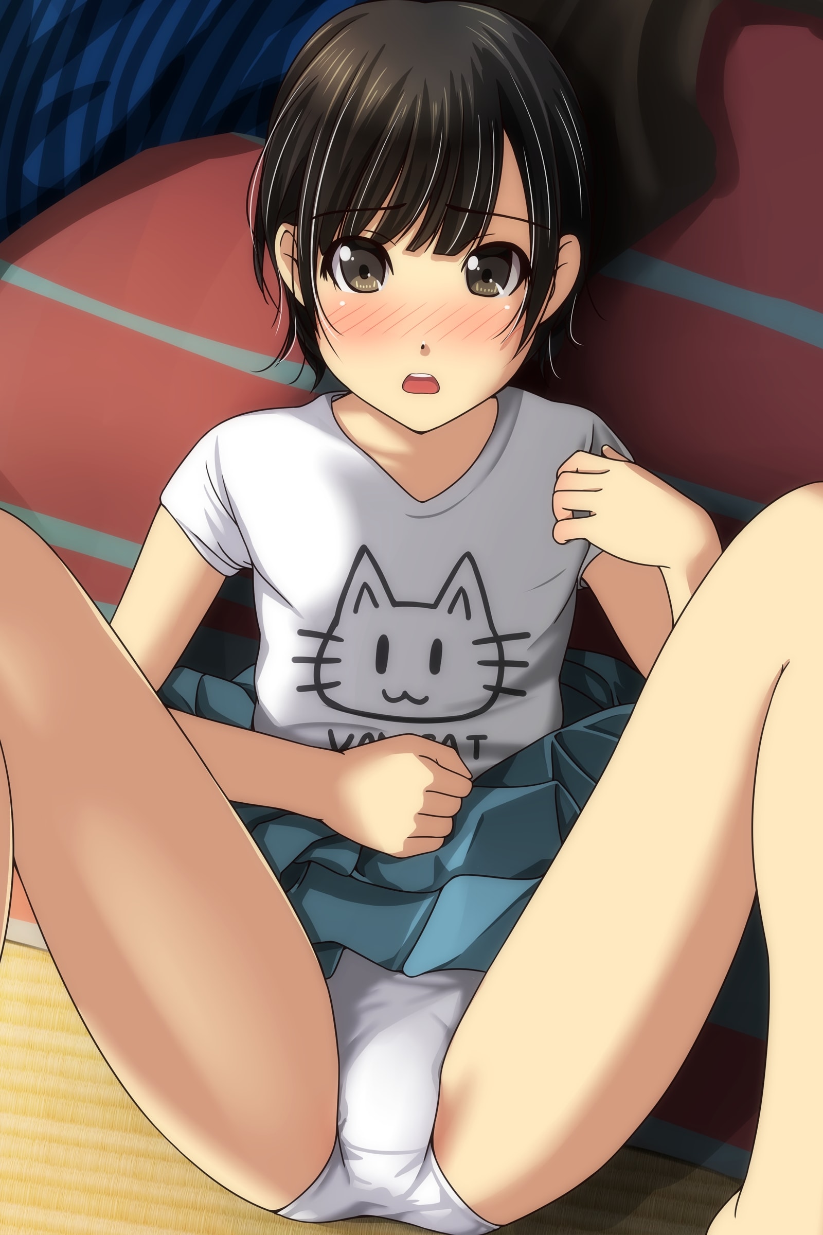 二次ロリ少女のかわいいロリらしいおパンツ姿を楽しむロリパンツ二次エロ画像-32