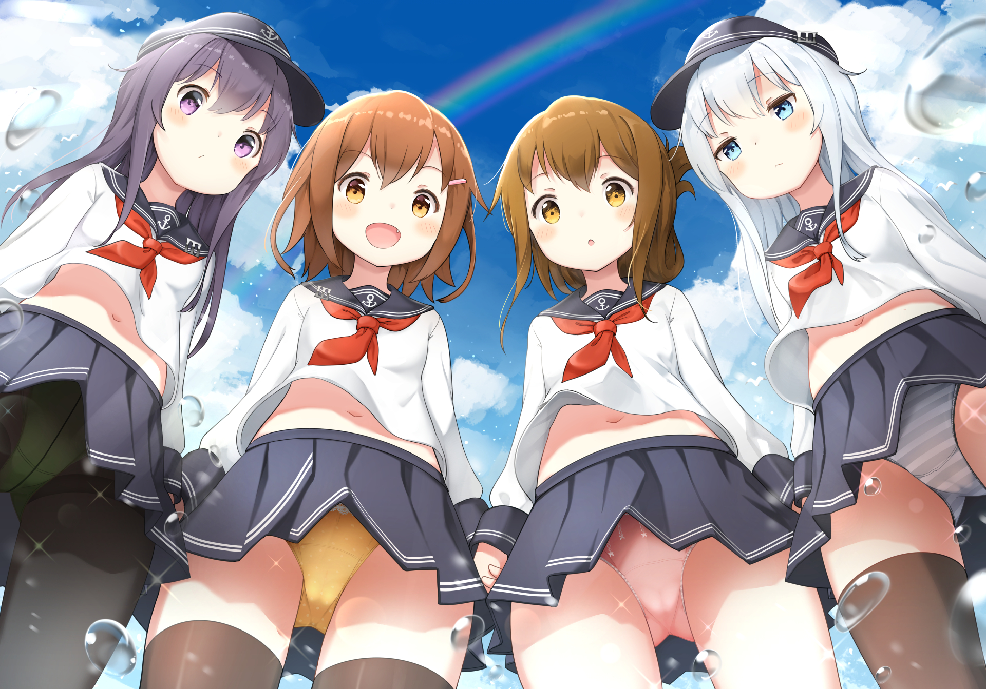 二次ロリ少女のかわいいロリらしいおパンツ姿を楽しむロリパンツ二次エロ画像-48