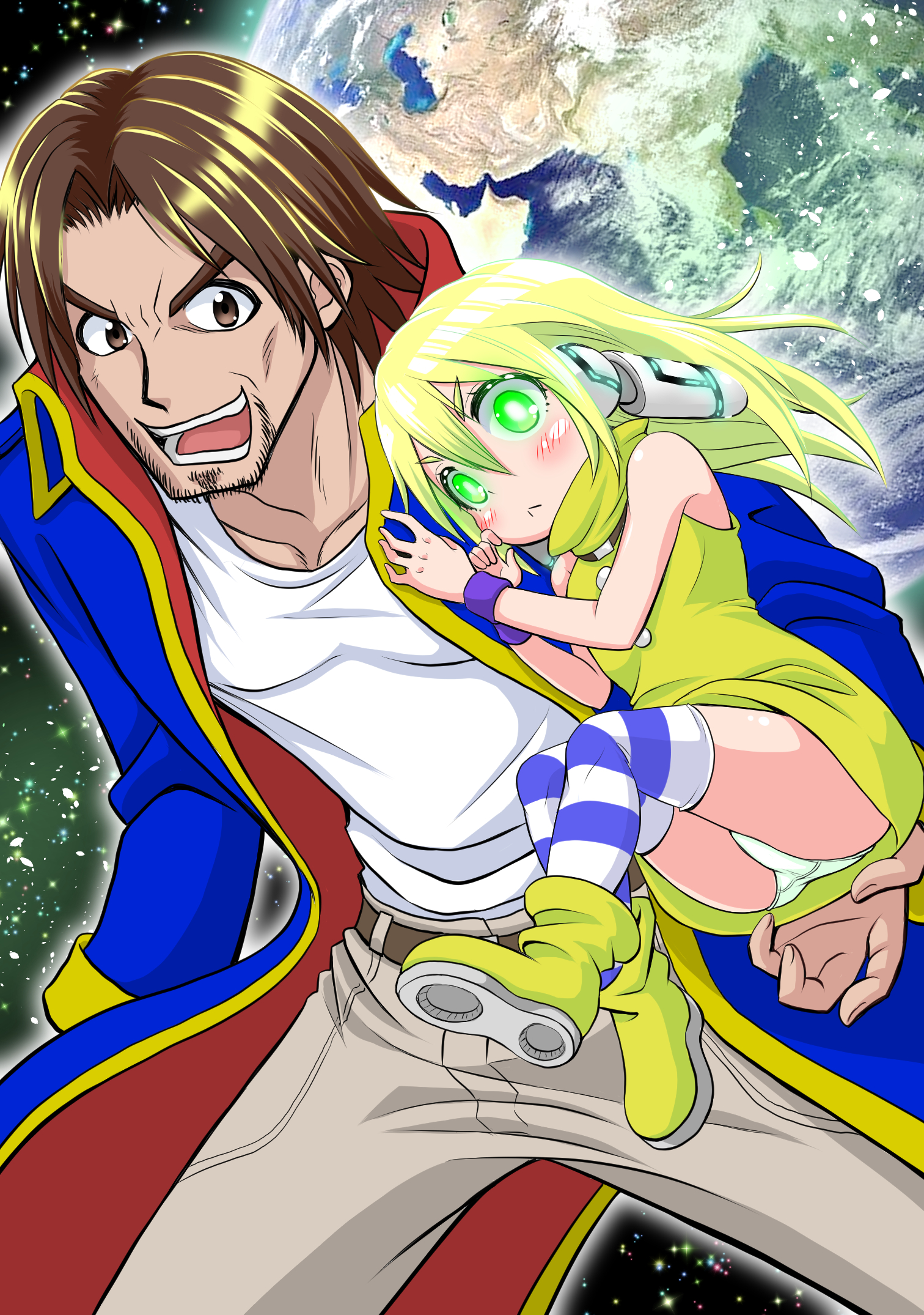 二次ロリ少女のかわいいロリらしいおパンツ姿を楽しむロリパンツ二次エロ画像-49