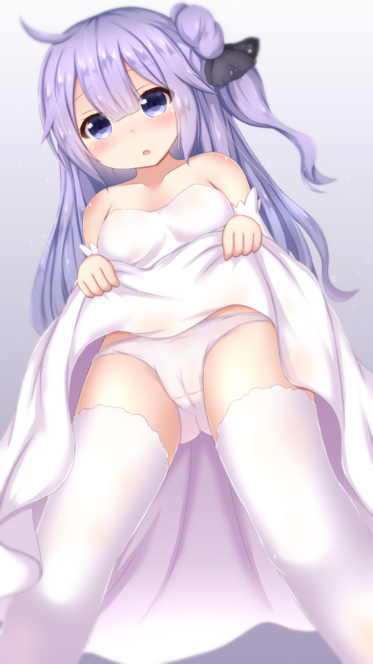 二次ロリ少女のローアングルでかわいいおパンツ眺めさせてもらうローアングルロリパン二次エロ画像-13