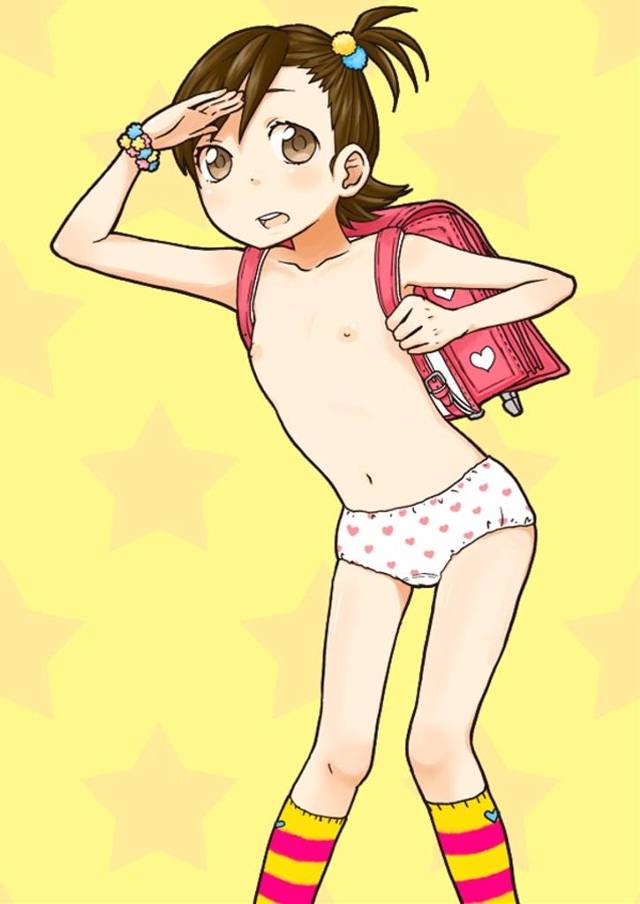 二次ロリパンツ＆女児ショーツを見せてくれるロリの誘惑に即負けそうな二次ロリパンエロ画像-6