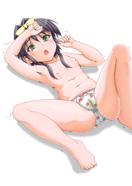 二次ロリパンツ＆女児ショーツを見せてくれるロリの誘惑に即負けそうな二次ロリパンエロ画像-8