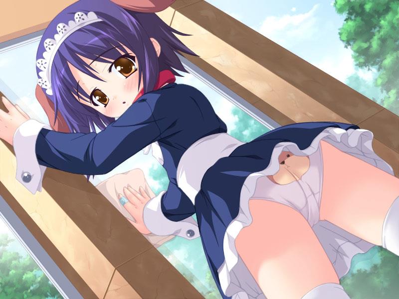 二次ロリパンツ＆女児ショーツを見せてくれるロリの誘惑に即負けそうな二次ロリパンエロ画像-10