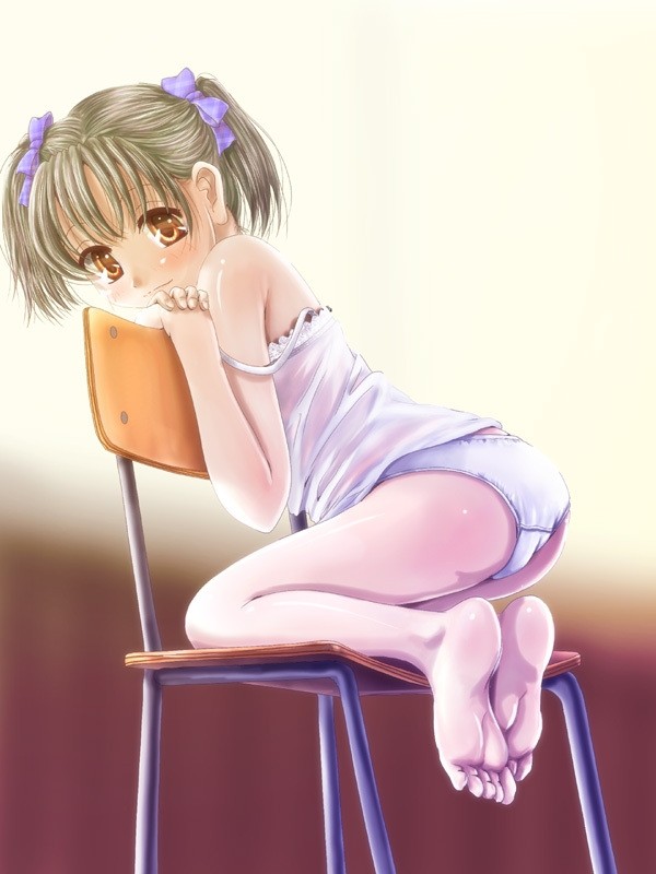 二次ロリパンツ＆女児ショーツを見せてくれるロリの誘惑に即負けそうな二次ロリパンエロ画像-15