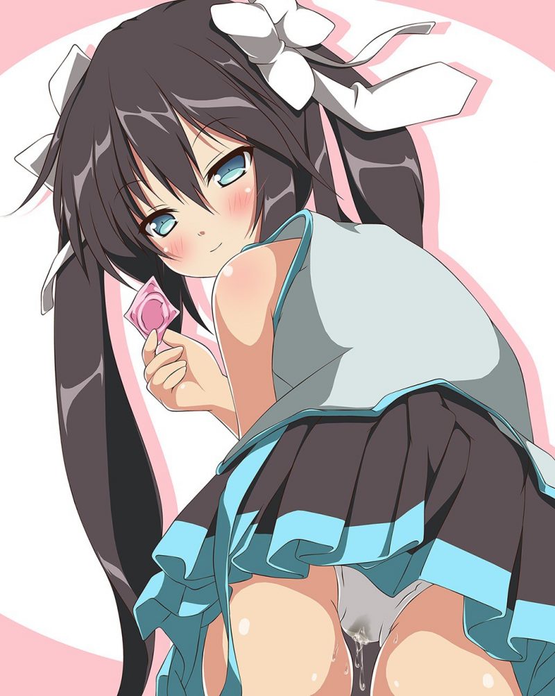 二次ロリパンツ＆女児ショーツを見せてくれるロリの誘惑に即負けそうな二次ロリパンエロ画像-25