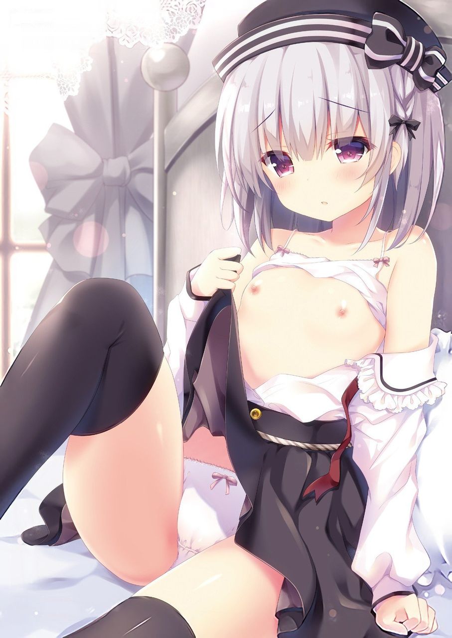 中学年ぐらいまでのJSロリの下着は厚手で清楚な無地の白女児ショーツこそ至高なロリパンツ二次エロ画像-19