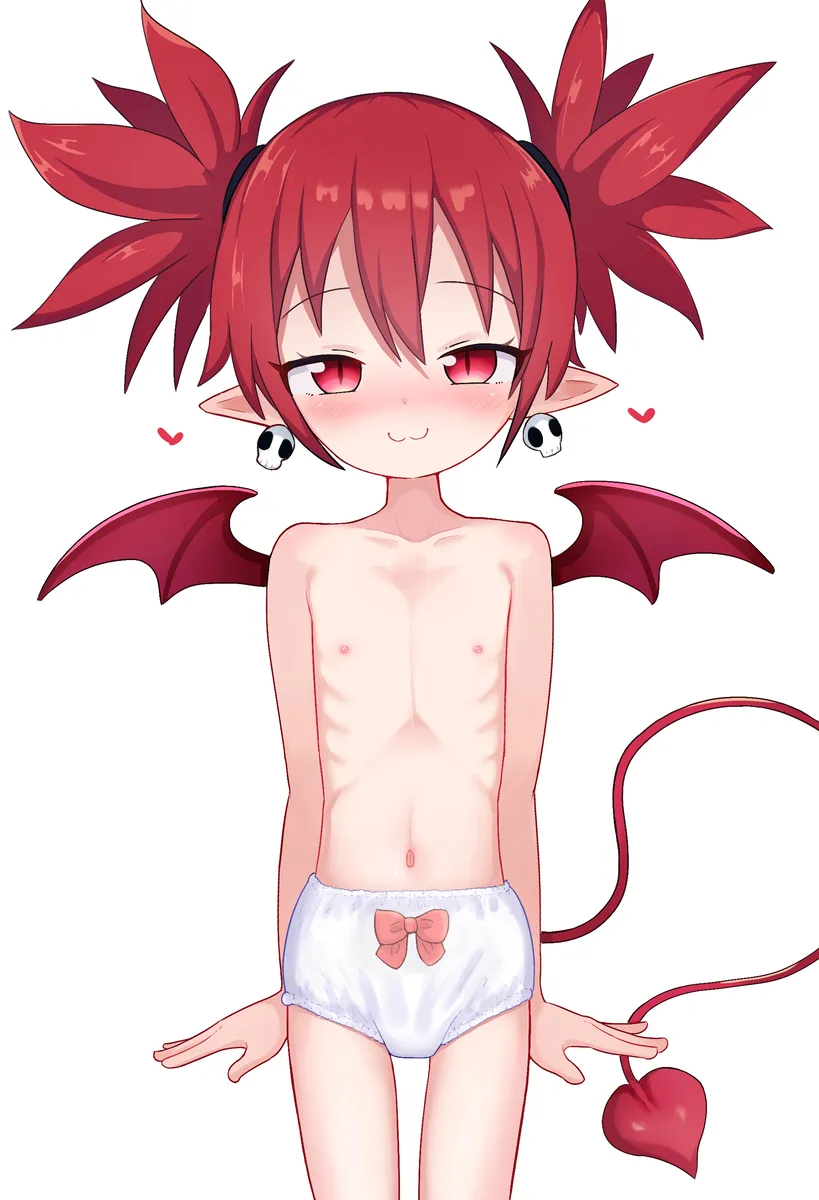 二次ロリ少女のかわいい女児ショーツやジュニアショーツのような厚手布地のおパンツ二次エロ画像-2