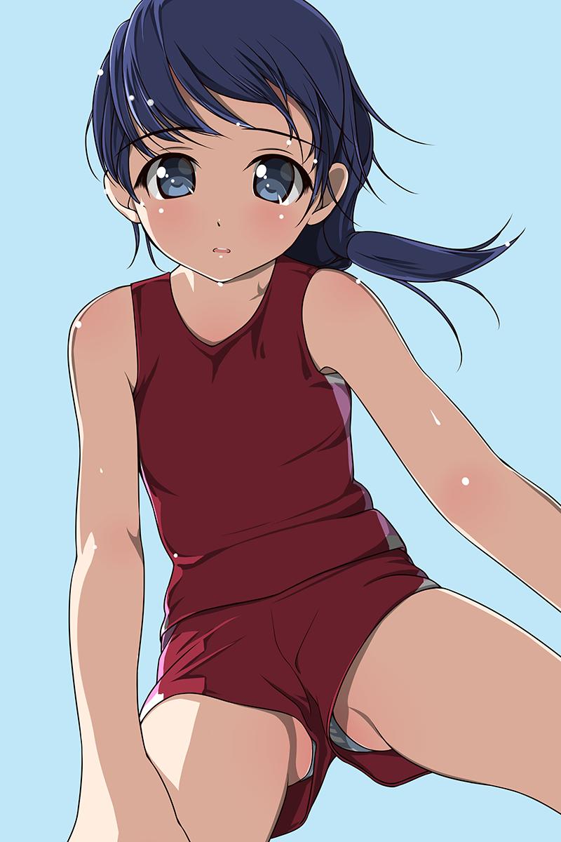 今だとこっちの方が見える事がある二次ロリ少女の隙間パンチラ二次エロ画像-6