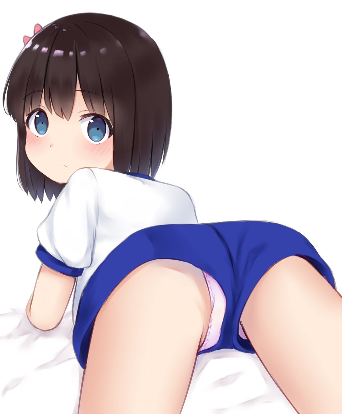 今だとこっちの方が見える事がある二次ロリ少女の隙間パンチラ二次エロ画像-7