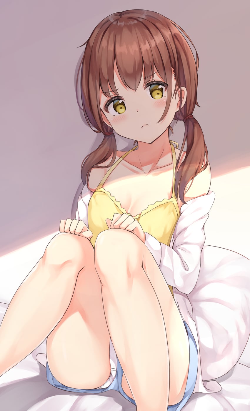 今だとこっちの方が見える事がある二次ロリ少女の隙間パンチラ二次エロ画像-8