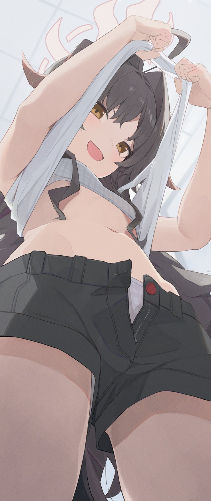 今だとこっちの方が見える事がある二次ロリ少女の隙間パンチラ二次エロ画像-14
