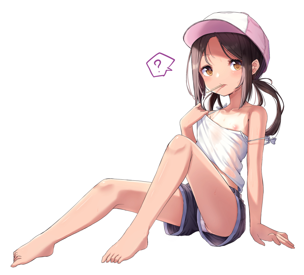 今だとこっちの方が見える事がある二次ロリ少女の隙間パンチラ二次エロ画像-22