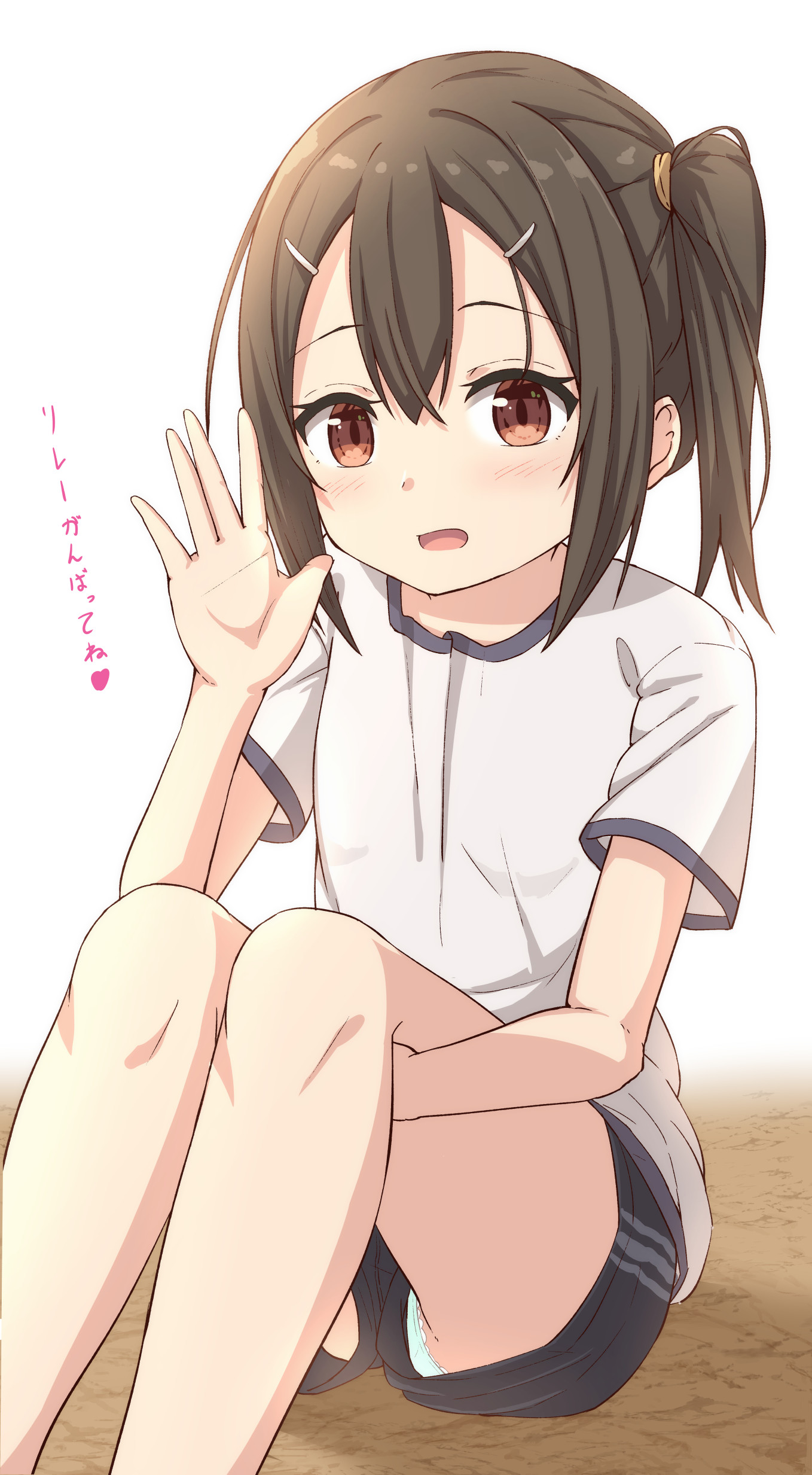 今だとこっちの方が見える事がある二次ロリ少女の隙間パンチラ二次エロ画像-26