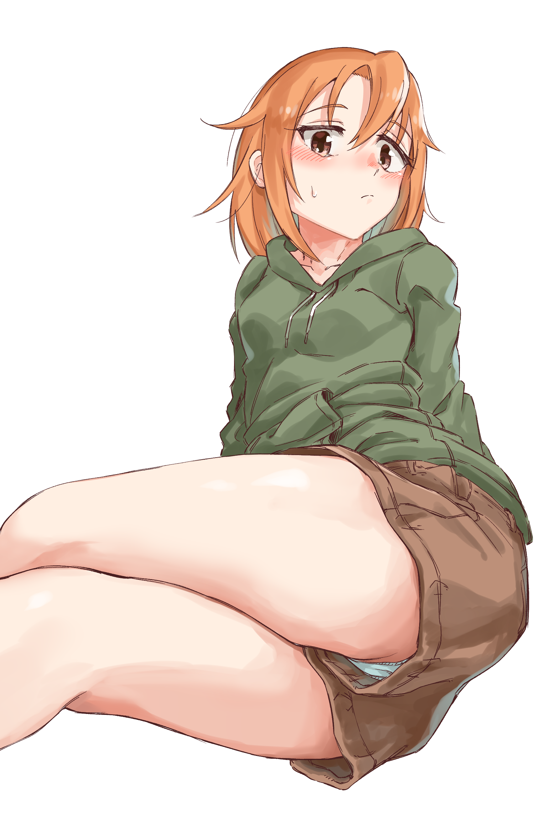 今だとこっちの方が見える事がある二次ロリ少女の隙間パンチラ二次エロ画像-43